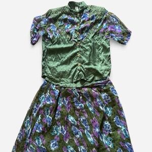 Vintage Floral Outfit